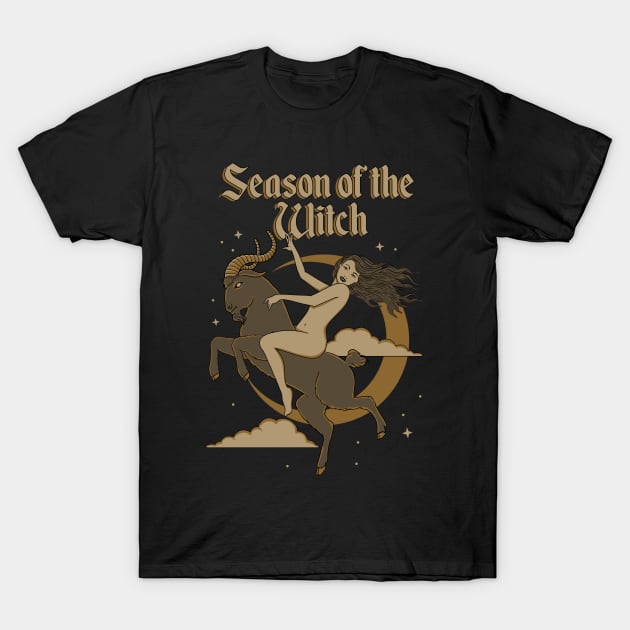 Season of the Witch T-Shirt by thiagocorrea